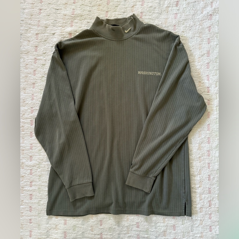VINTAGE Nike Sport Turtleneck Long Sleeve, size L, grey